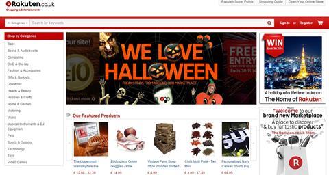 Rakuten launches UK site