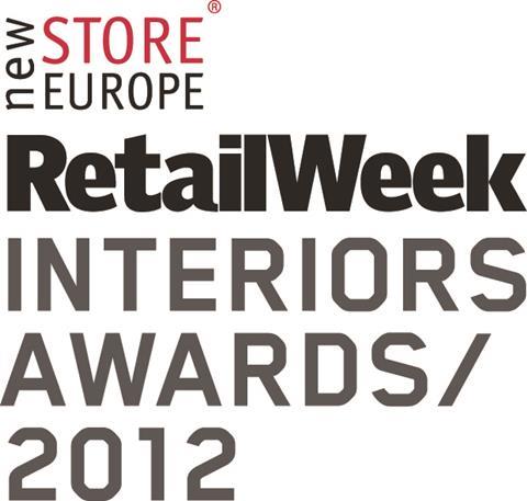 New store Europe Retail Week Interiors awards 2012