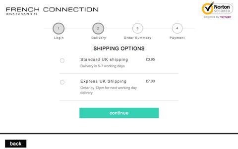 French conncetion shipping