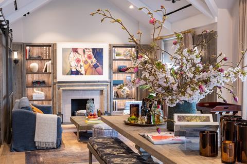 Interior of The Apartment VIP area at Bicester Village