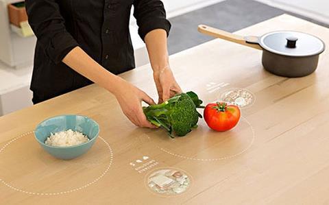 Ikea collaborated with design firm Ideo on a conceptual kitchen design