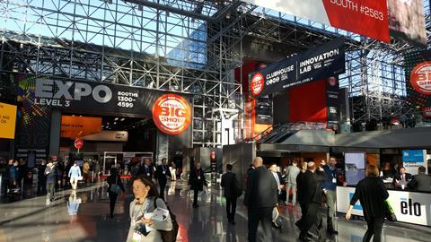 The latest retail technology was on show at NRF