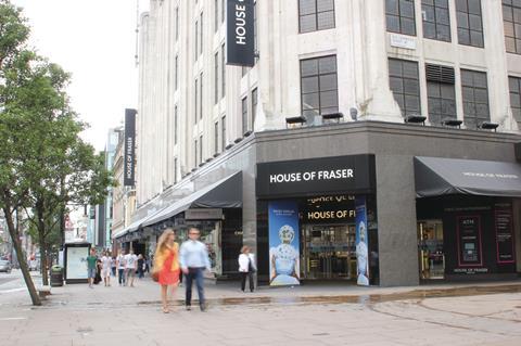 House of Fraser has been sold to Nanjing Cenbest
