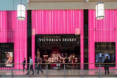 Exterior of Victoria's Secret store in Cardiff