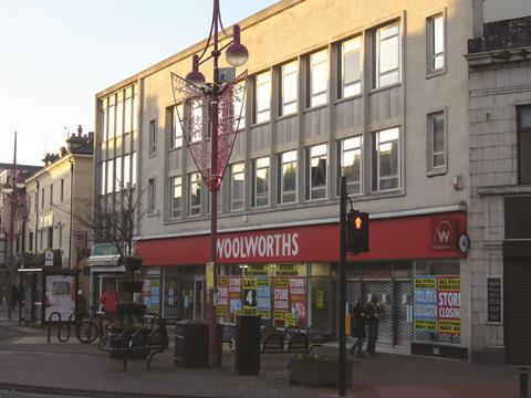 Whitley Bay Woolworths - December 2008