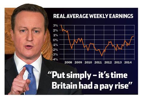 David Cameron's call for businesses to give staff a pay rise has divided opinion