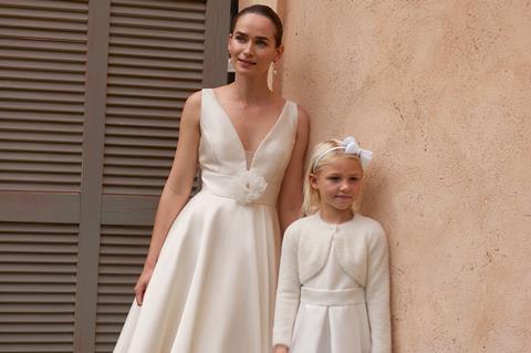 Woman and young girl wearing Phase Eight dresses