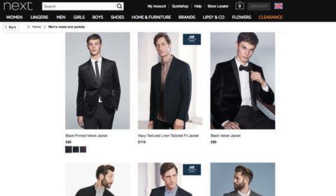 Next men coats and jackets website