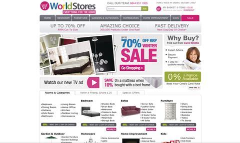 Worldstores has partnered with payday loan company Wonga