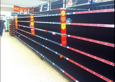 Asda in Harrogate over the weekend