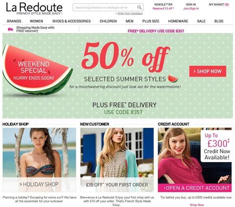 French online and mail order fashion brand La Redoute is to open its first physical store at the Liverpool One shopping centre.