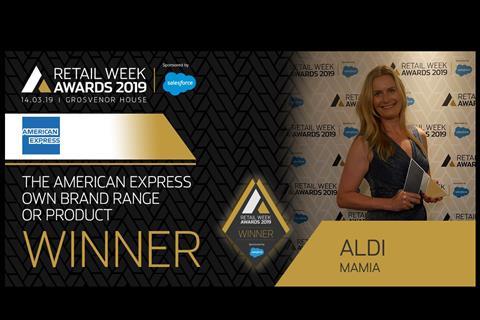Retail Week Awards 19 Aldi S Own Brand Range Storms Sector Analysis Retail Week