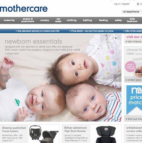 Mothercare has deemed Amazon’s platform as limiting multichannel business