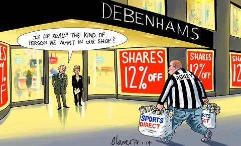 Blower's retail cartoon, January 17