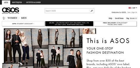 Asos has reported a 19% jump in sales for the three months to February 28, driven by strong performance in the UK.