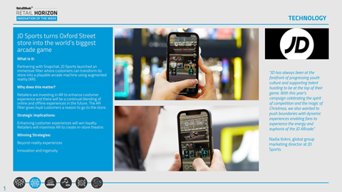 Innovaion of the Week - JD Sports