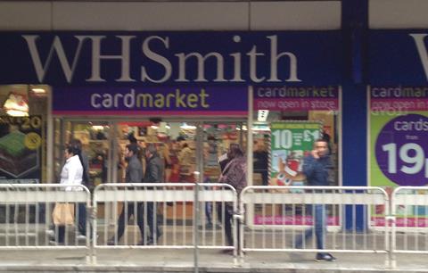 WHSmith brings standalone fascia in-store