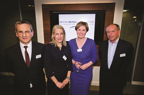 David Tyler, Helen Dickinson, Sally Elliott and Ian Cheshire