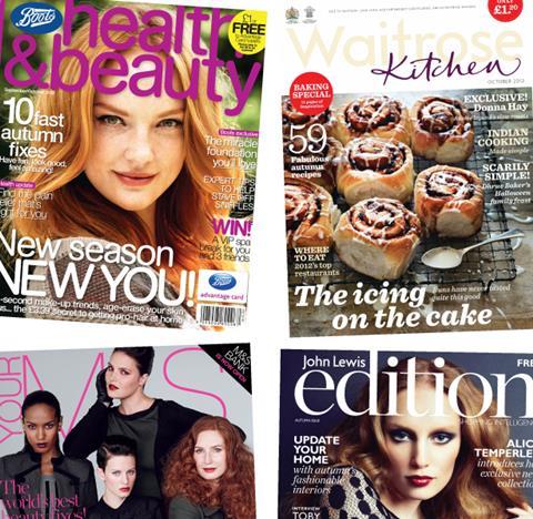 Retailers produce quality in-store magazines to engage customers and show off their products