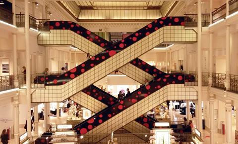 Luxury Parisian department store Le Bon Marché has used its Japanese promotion to add clever details to its already impressive store design.