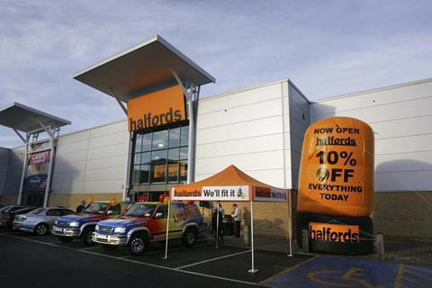 Halfords deals spare parts