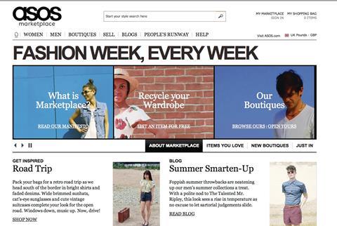 websites like asos marketplace