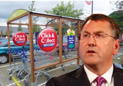 Philip Clarke plans to lead a digital revolution at Tesco and downsize stores