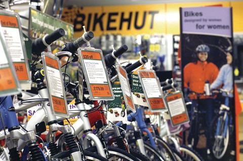 Halfords is tapping into the growing cycling trend with smaller bike-focused shops