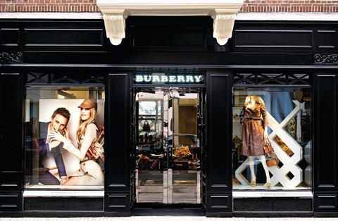 Brand names such as Burberry are important to the British retail sector overseas