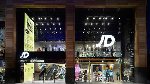 JD Sports’ stores focus on sports fashion as opposed to performancewear