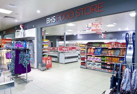 Bhs launched its food offer in Staines in March