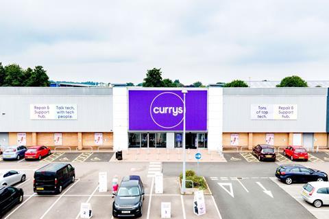 Currys Northampton-Coventry store exterior