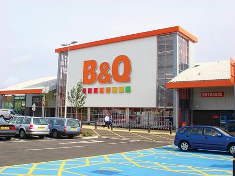 B&Q Ireland was placed in examinership and is expected to close some stores