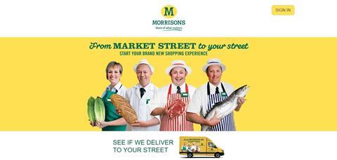 Morrisons launches online grocery website