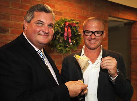Price launched Waitrose’s Christmas ranges with Heston Blumenthal this week