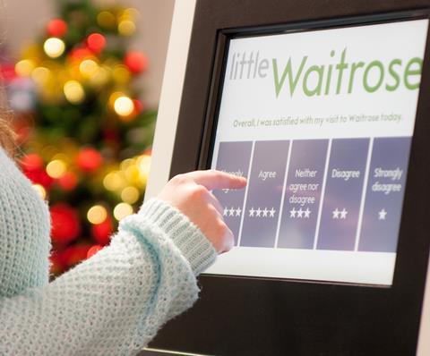 Waitrose has entered into a partnership to deliver a new real-time customer feedback system across its convenience stores.