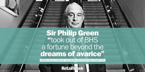 Sir Philip Green verdict