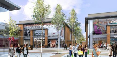 Whiteley shopping centre is being redeveloped after previously failing as a factory outlet 