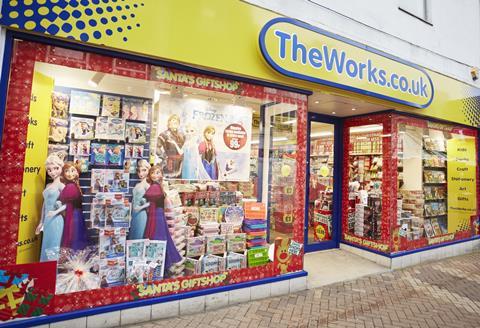 The Works has recorded Christmas sales growth as internet sales surged