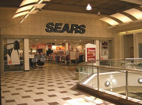 Department store group Sears plans to update its US stores after reporting an increase in revenue over the last year.