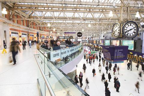 The completion of a balcony at London Waterloo last July attracted new names to the station