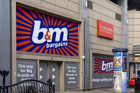 B&M exterior, Dundee