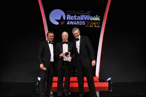 Lord Harris won the Outstanding Contribution to Retail award last year