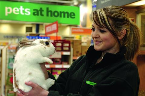 Instore at Pets at Home