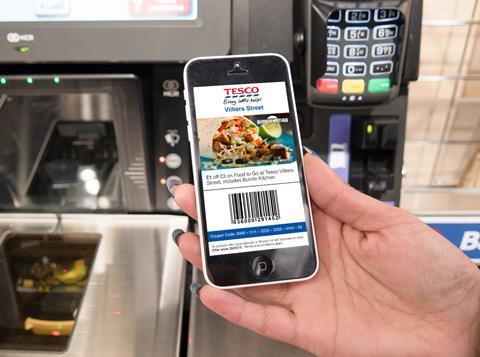 Tesco drove footfall to its Villiers Street store using a mobile voucher initiative