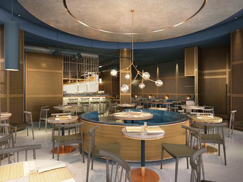 An artist's impression of the Chi Kitchen in Debenhams' store in the Bullring