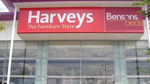 Harveys beds on sale