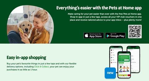 Pets at home app