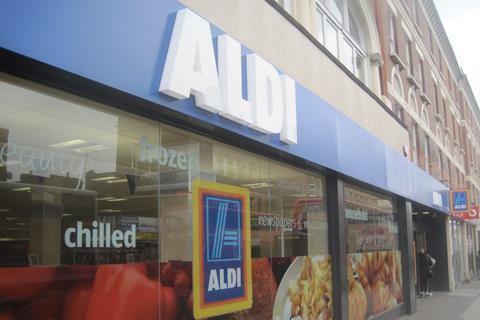 An Aldi store, Germany