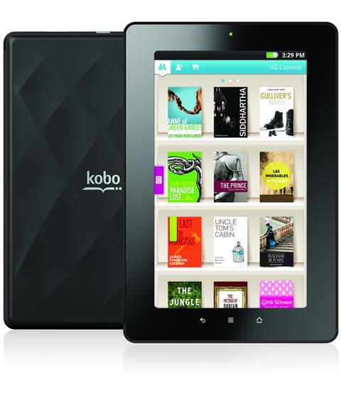 WHSmith has launched Kobo Vox, a new e-reader that connects readers of the same book via Facebook and Twitter.